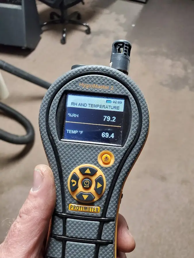 Moisture meter humidity assessment for Mold Remediation & Removal in Martha Lake